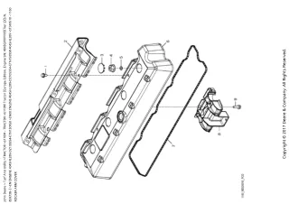 John Deere 6110M Tractor (Europe Edition, Engine SN 4045GXXXXXX) (Tier 2) (S.N. 859738 and up) Parts Catalogue Manual (P