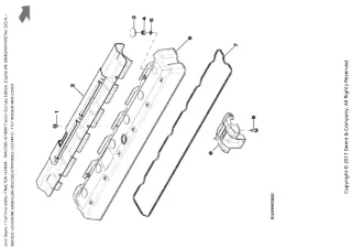 John Deere 6140M Tractor (Europe Edition, Engine SN 6068GXXXXXX) (Tier 2) (S.N. 860503 and below) Parts Catalogue Manual