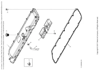 John Deere 6140R Tractor (North America Edition, Engine SN 4045RXXXXXX) (Interim Tier 4) Parts Catalogue Manual (PC4683)