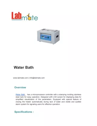 Water Bath