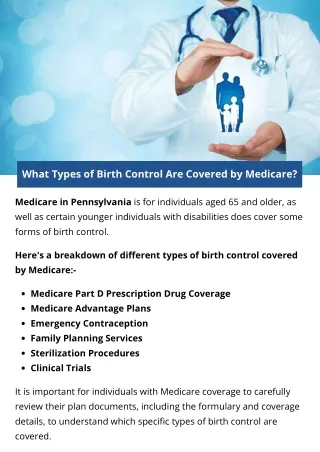 What Types of Birth Control Are Covered by Medicare?