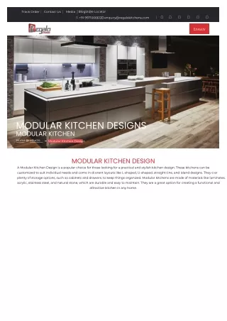 130  Best Modular Kitchen Design