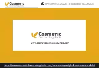 Weight Loss Clinic in Delhi - Cosmetic Dermatology India