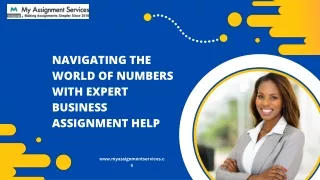 Navigating the World of Numbers with Expert Business Assignment Help