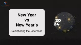 Decoding Distinctions: New Year vs. New Year's Explained Bookalooza