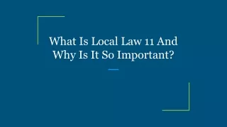 What Is Local Law 11 And Why Is It So Important_