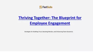 Thriving Together : The Blueprint for Employee Engagement