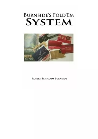 Download⚡(PDF)❤ Burnside s Fold em System