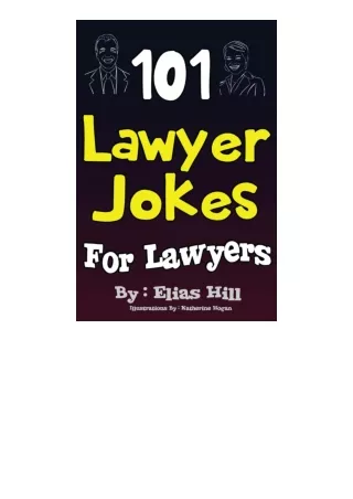 full✔download️⚡(pdf) 101 Lawyer Jokes For Lawyers