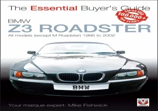 ✔ DOWNLOAD/PDF ⭐  BMW Z3 Roadster: All Models (except M Roadster) 1995