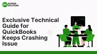 Best Way To Fix QuickBooks Keeps Crashing Issue