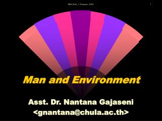 Man and Environment