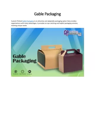 Gable Packaging