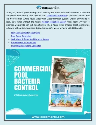 Residual Bacteria Control