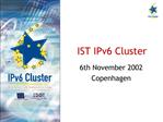 IST IPv6 Cluster