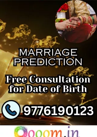 Marriage Prediction_ Free Consultation for Date of Birth