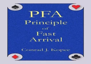 Download⚡️ PFA : Principle of Fast Arrival