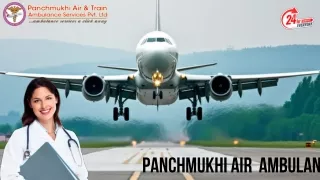 Get Fabulous Panchmukhi Air Ambulance Services in Patna and Ranchi with CCU