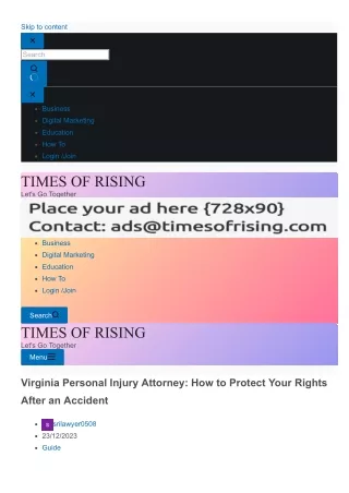 timesofrising-com-virginia-personal-injury-attorney-how-to-protect-your-rights-a