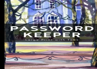 get ⚡[PDF] DOWNLOAD⭐ Password Keeper Book For Seniors: Large Print Website