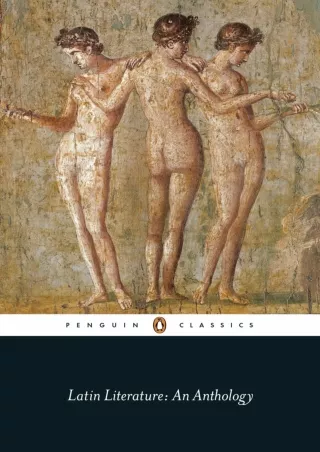 Download⚡️PDF❤️ Latin Literature: An Anthology (Penguin Classics)