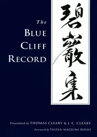 download⚡️[EBOOK]❤️ The Blue Cliff Record