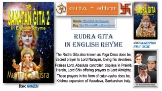 Rudra Gita in English rhyme