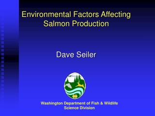 Environmental Factors Affecting Salmon Production