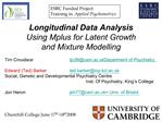 Longitudinal Data Analysis Using Mplus for Latent Growth and Mixture Modelling