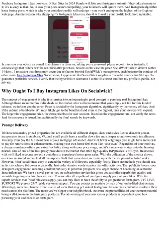 The History of buy instagram likes