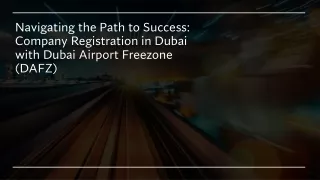 Company Registration in Dubai