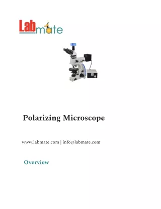 Polarizing Microscope