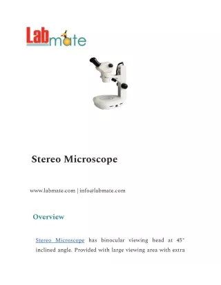 Stereo Microscope