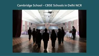 CBSE Schools in Delhi NCR