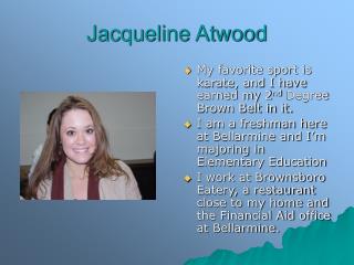 Jacqueline Atwood