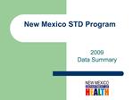New Mexico STD Program