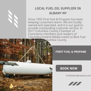 Local Fuel Oil Supplier in Albany NY