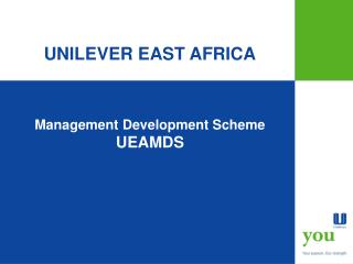 Management Development Scheme UEAMDS