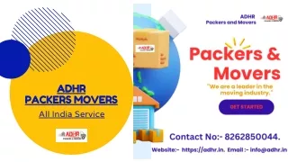 ADHR Packers Movers in Karnal, 8262850046.