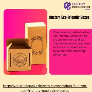 Custom Eco-Friendly Boxes