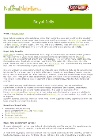 Royal Jell