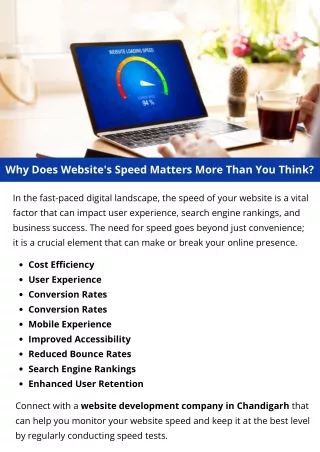 Why Does Website's Speed Matters More Than You Think?