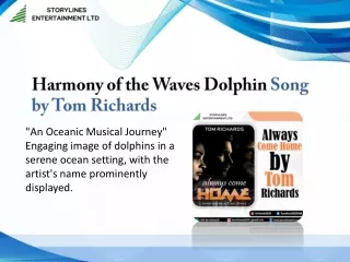 Harmony of the Waves Dolphin Song by Tom Richards