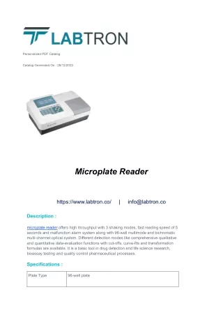 Microplate Reader