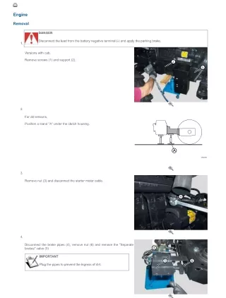 Lamborghini (rf tier 3) rf.80 Tractor Service Repair Manual (SN 1001 and up)