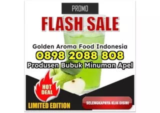 TERBAIK! WA 0898-2088-808 Jual Bubuk Apel Minuman Banjarmasin Bekasi Distributor Bumbu GAFI