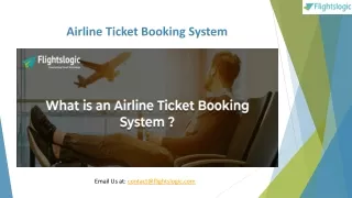 Airline Ticket Booking System