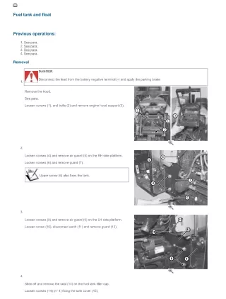 Lamborghini rekord 60 Tractor Service Repair Manual (SN l10s523wte1001 and up)