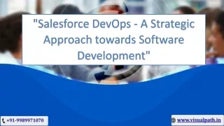 Salesforce DevOps Online Courses - Visualpath