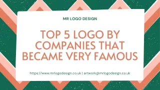 TOP 5 LOGO BY COMPANIES THAT BECAME VERY FAMOUS